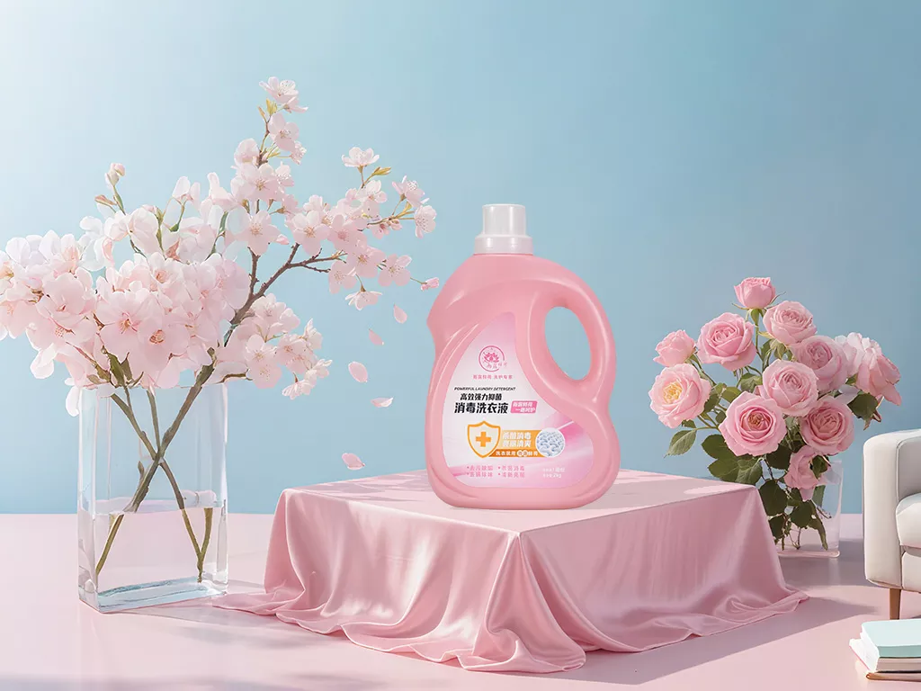 雨露鲜荷 - 高效强力抑菌消毒洗衣液