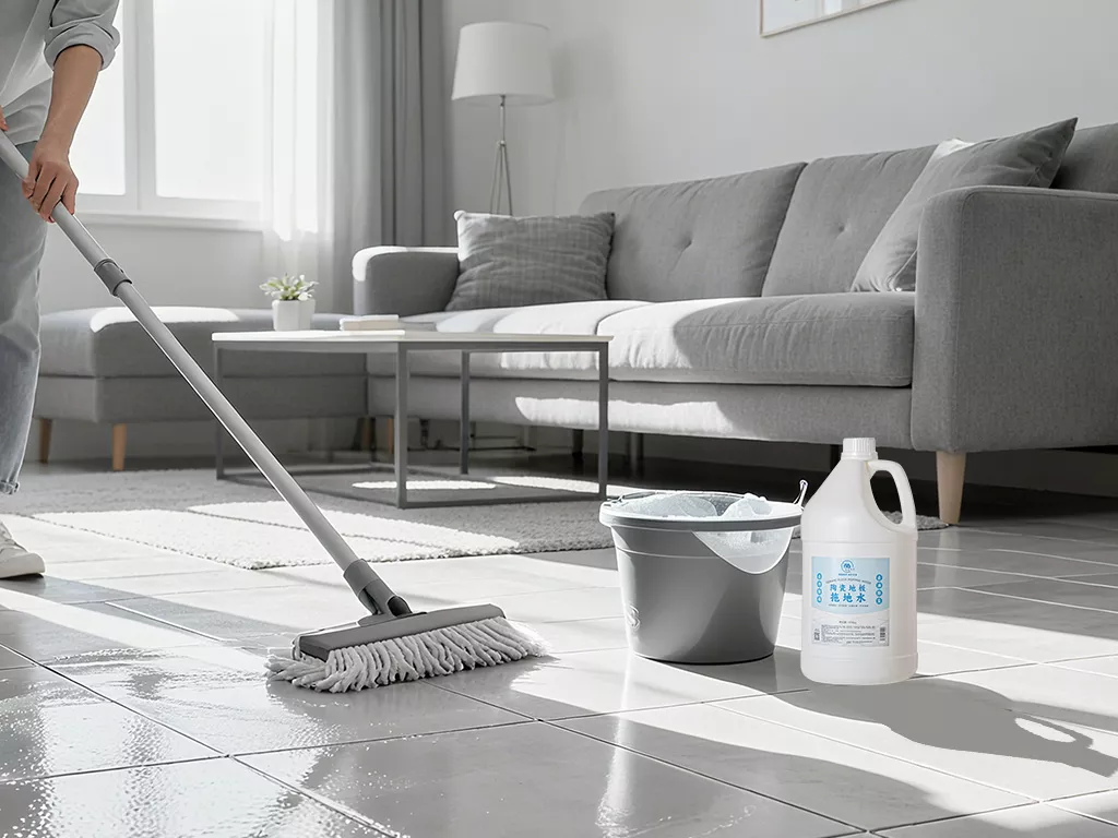 雨露鲜荷-陶瓷地板拖地水